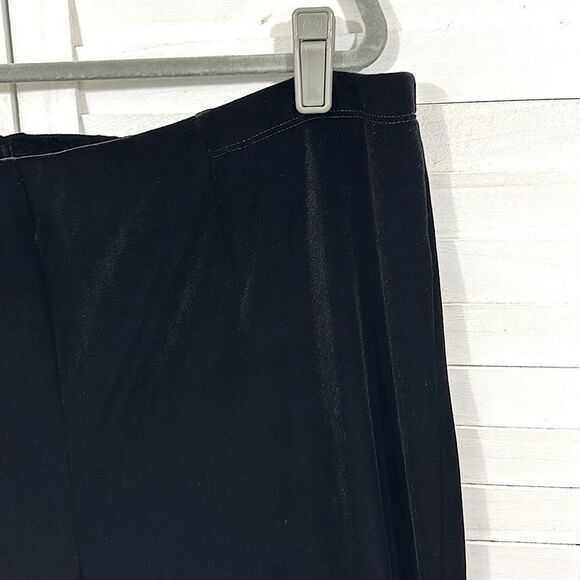 Chico's Travelers Dress Pants Size 3S 16S Elegant Velvet Pull On - Picture 5 of 12